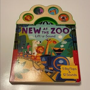 New at the Zoo Lift-a-Sound Book by Cottage Door Press